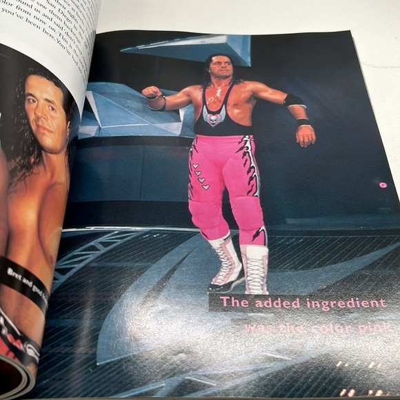 Bret Hitman Hart Softcover Fan Book With Perry Lefko - Picture 4 of 16